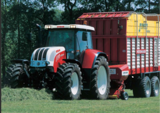 Трактори 4WD (задвиждане на четирите колела) Steyr CVT 6165 Basis