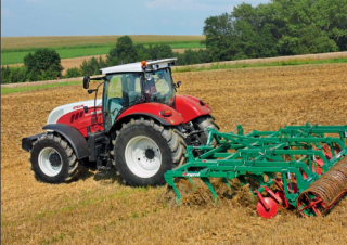 Трактори 4WD (задвиждане на четирите колела) Steyr CVT 6180 Basis