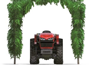 Трактори 4WD (задвиждане на четирите колела) Massey Ferguson MF 3GE.85 
