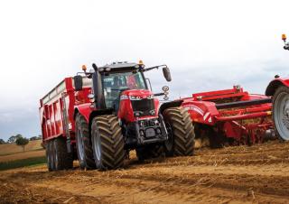 Трактори 4WD (задвиждане на четирите колела) Massey Ferguson MF 7720 S