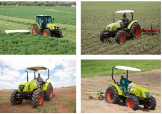 Трактори 4WD (задвиждане на четирите колела) Claas Talos 120
