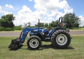Трактори 4WD (задвиждане на четирите колела) New Holland TN 65 N (320)