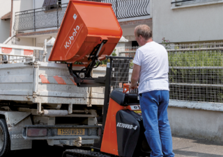 Самосвали на вериги Kubota KC 70 HV-4