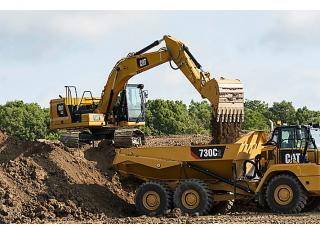 Верижни екскаватори Caterpillar 323
