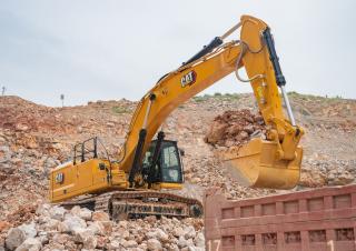 Верижни екскаватори Caterpillar 350