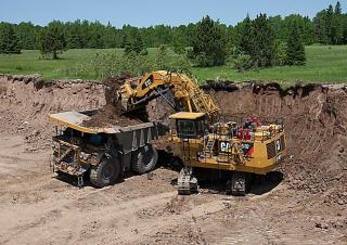 Верижни екскаватори Caterpillar 6040F S