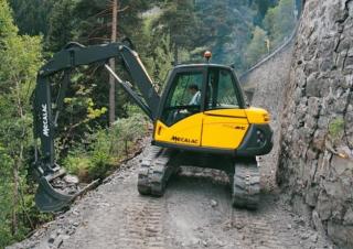 Верижни екскаватори Mecalac 714 MC