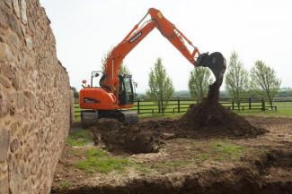 Верижни екскаватори Doosan DX140LCR-3