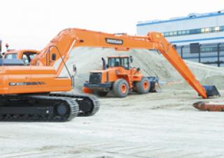Електрически верижни багери Doosan DX300LC SLR
