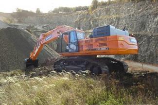 Верижни екскаватори Doosan DX490NLC-3
