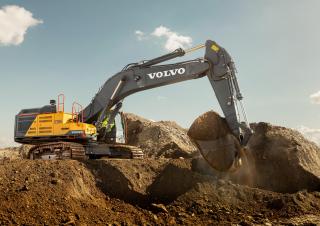 Верижни екскаватори Volvo EC750E