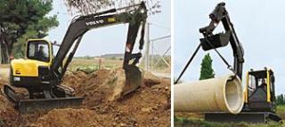 Верижни екскаватори Volvo ECR88