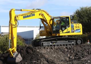 Верижни екскаватори Komatsu HB215LC-3