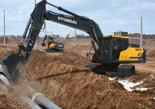 Верижни екскаватори Hyundai HX210AL