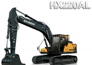 Верижни екскаватори Hyundai HX220AL