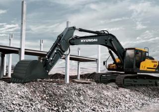Верижни екскаватори Hyundai HX300AL