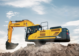 Верижни екскаватори Hyundai HX380NL