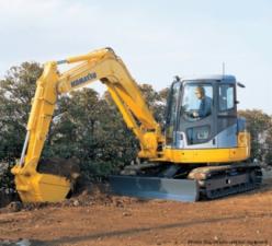 Верижни екскаватори Komatsu PC80MR-3