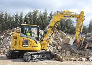 Верижни екскаватори Komatsu PC88MR-11E0