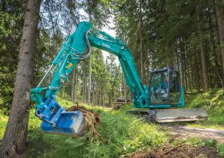 Верижни екскаватори Kobelco SK 85 MSR 3