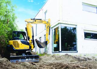 Верижни екскаватори Yanmar SV 100-2 CR