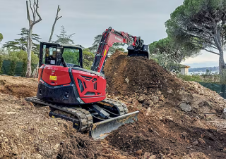 Верижни екскаватори Yanmar SV100-7