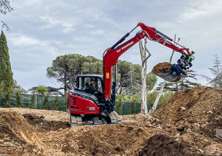 Верижни екскаватори Yanmar SV100-7