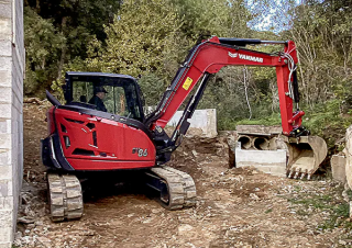 Верижни екскаватори Yanmar SV86-7
