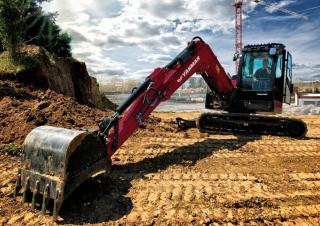 Верижни екскаватори Yanmar ViO82 