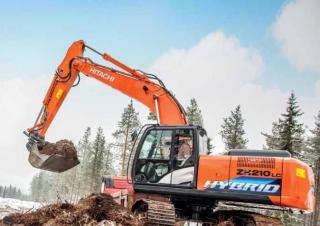 Верижни екскаватори Hitachi ZH210-5 HYBRID