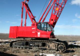 Верижни кранове - решетъчна стрела Manitowoc 12000-1