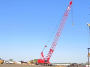 Верижни кранове - решетъчна стрела Manitowoc 12000 E-1