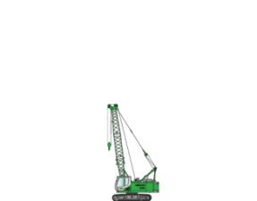 Верижни кранове - решетъчна стрела Sennebogen 630 R- HD