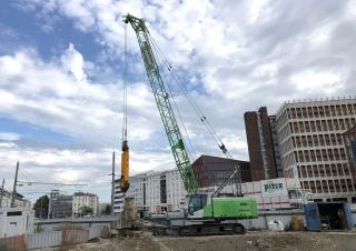 Верижни кранове - решетъчна стрела Sennebogen 630E