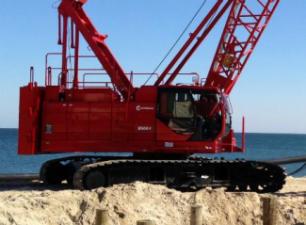 Верижни кранове - решетъчна стрела Manitowoc 8500 E-1