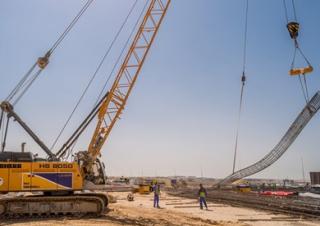Верижни кранове - решетъчна стрела Liebherr HS 8050 HD