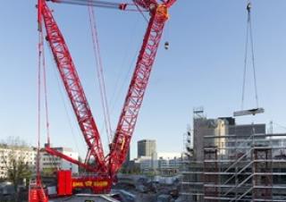 Верижни кранове - решетъчна стрела Liebherr LR 11000