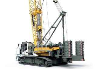 Верижни кранове - решетъчна стрела Liebherr LR 1110 