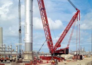 Верижни кранове - решетъчна стрела Liebherr LR 11350