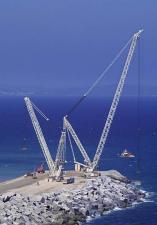Верижни кранове - решетъчна стрела Liebherr LR 11350