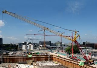 Верижни кранове - решетъчна стрела Liebherr LR 1160