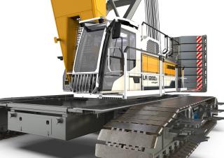 Верижни кранове - решетъчна стрела Liebherr LR 1200.1 Unplugged 