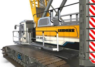 Верижни кранове - решетъчна стрела Liebherr LR 1250.1 Unplugged 