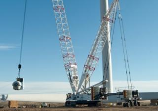 Верижни кранове - решетъчна стрела Liebherr LR 1300 SX