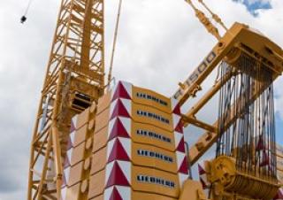 Верижни кранове - решетъчна стрела Liebherr LR 1500