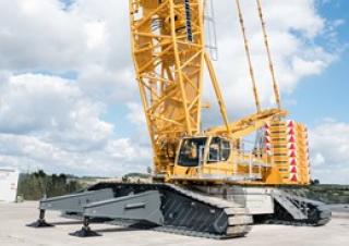Верижни кранове - решетъчна стрела Liebherr LR 1500
