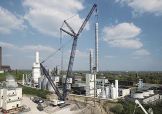 Верижни кранове - решетъчна стрела Liebherr LR 1600/2