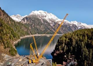 Верижни кранове - решетъчна стрела Liebherr LR 1600/2