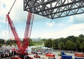 Верижни кранове - решетъчна стрела Liebherr LR 1600/2