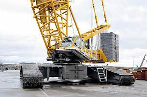 Верижни кранове - решетъчна стрела Liebherr LR 1600/2